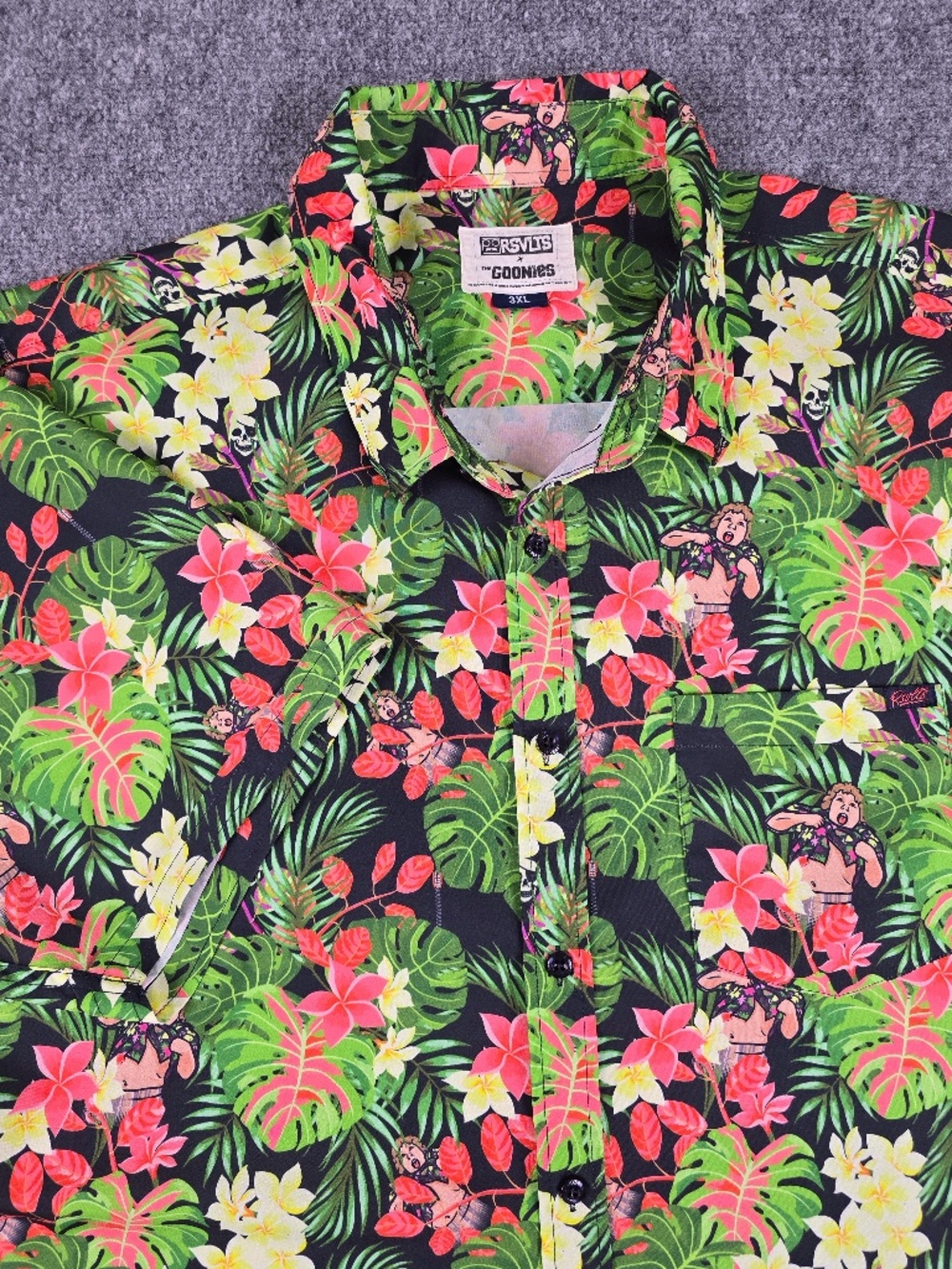 RSVLTS The Goonies Truffle Shuffle Kunuflex Shirt 3XL NWOT